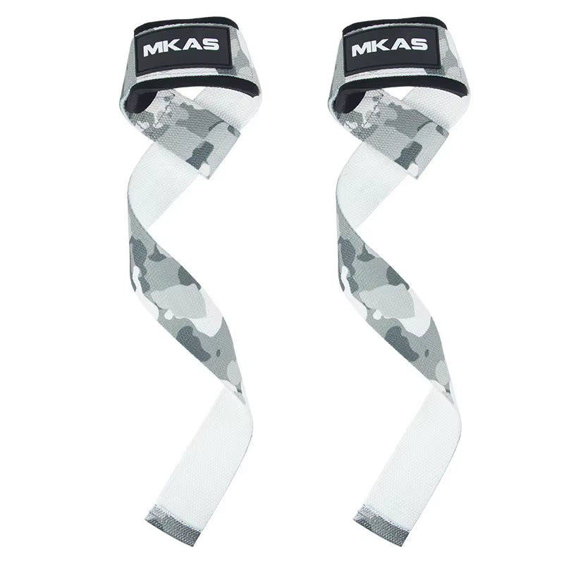 2Pcs Gym Lifting Straps Fitness Gloves Anti-Slip Hand Wraps Wrist Straps Support for Weight Lifting Powerlifting Training