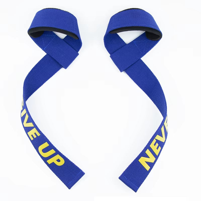 2Pcs Gym Lifting Straps Fitness Gloves Anti-Slip Hand Wraps Wrist Straps Support for Weight Lifting Powerlifting Training