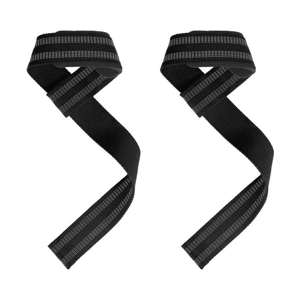 2Pcs Gym Lifting Straps Fitness Gloves Anti-Slip Hand Wraps Wrist Straps Support for Weight Lifting Powerlifting Training
