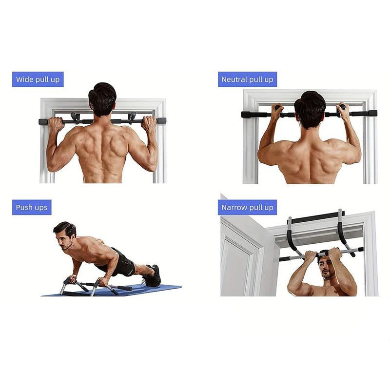 Door Hanging Pull up Bar, Multifunctional Muscle Training Bar, Home Gym Pull up Bar for Men & Women, Home Workout Equipment, Indoor Fitness Equipment, Calisthenics Equipment