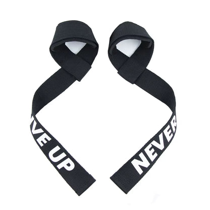 2Pcs Gym Lifting Straps Fitness Gloves Anti-Slip Hand Wraps Wrist Straps Support for Weight Lifting Powerlifting Training