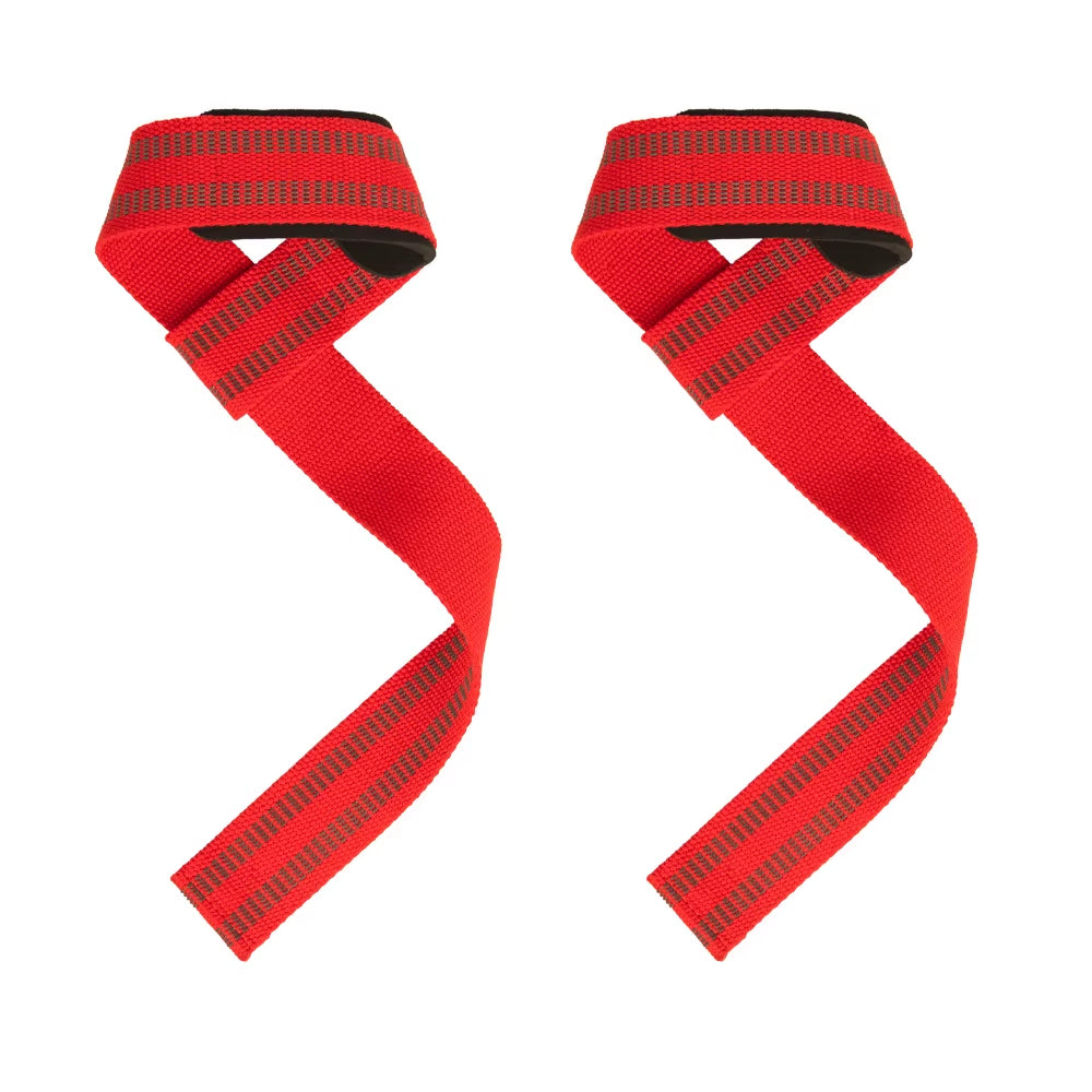 2Pcs Gym Lifting Straps Fitness Gloves Anti-Slip Hand Wraps Wrist Straps Support for Weight Lifting Powerlifting Training